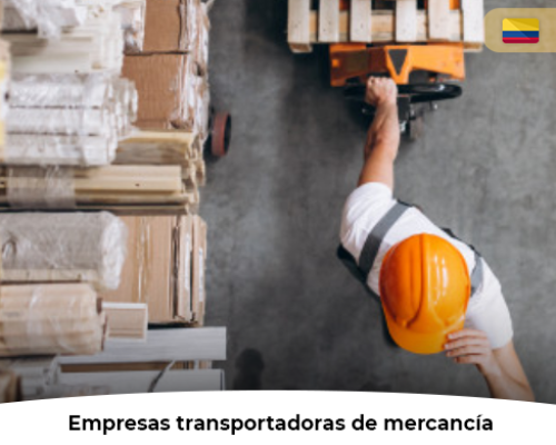 Empresas transportadoras de mercancía