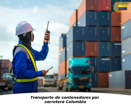 Transporte de contenedores por carretera Colombia